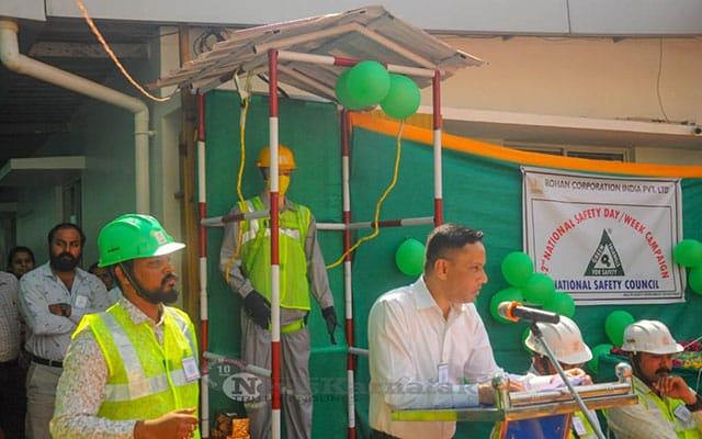 National Safety Day celebrated at Rohan City
