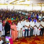 MP Hanumanthaiah endorses Congress candidate Ramanath Rai