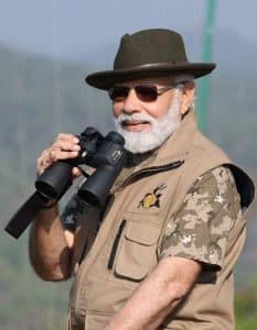 Modi visits Bandipur Tiger Reserve