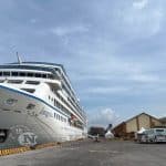 Seventh cruise ship MV INSIGNIA comes to New Mangalore Port