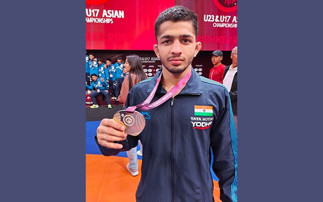 U17 Asian Wrestling India finishes with seven medals