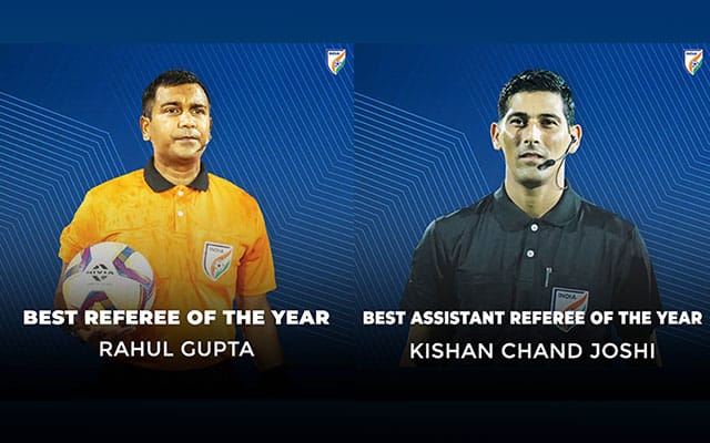 Football AIFF announces Rahul Gupta as Best Referee for 202223