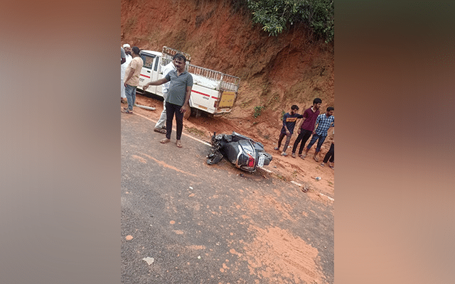 Mangaluru: One killed in scooter-pickup collision