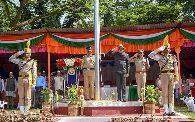 Patriotic fervour marks NMPA celebration of 77th Independence Day