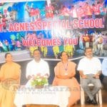 U T Khader felicitated at St Agnes Special School