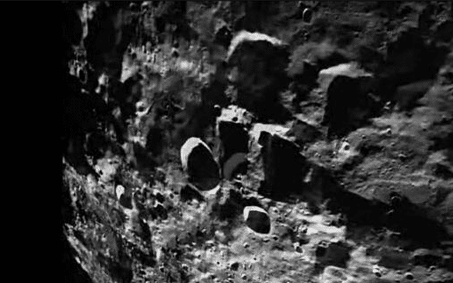 Vikram lander's stunning moon images after separation