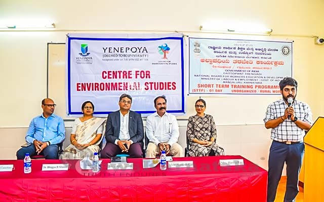 Yenepoya University Hold One-day workshop on self-employment