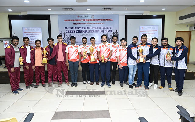 Inter Univ Chess Ch'ship 2024 Concludes at MAHE, Manipal