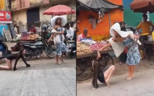 Viral Video Shows Woman Walking Another Woman on a Leash in Mumbai